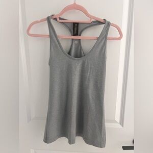 90 Degree By Reflex Light Gray Tank Top